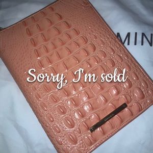 SOLD! Brahmin Agenda, 5 yr planner, journal, pen